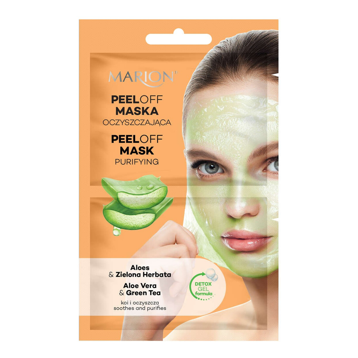 Marion Maseczka PELL OFF oczyszczająca Aloes 18ml