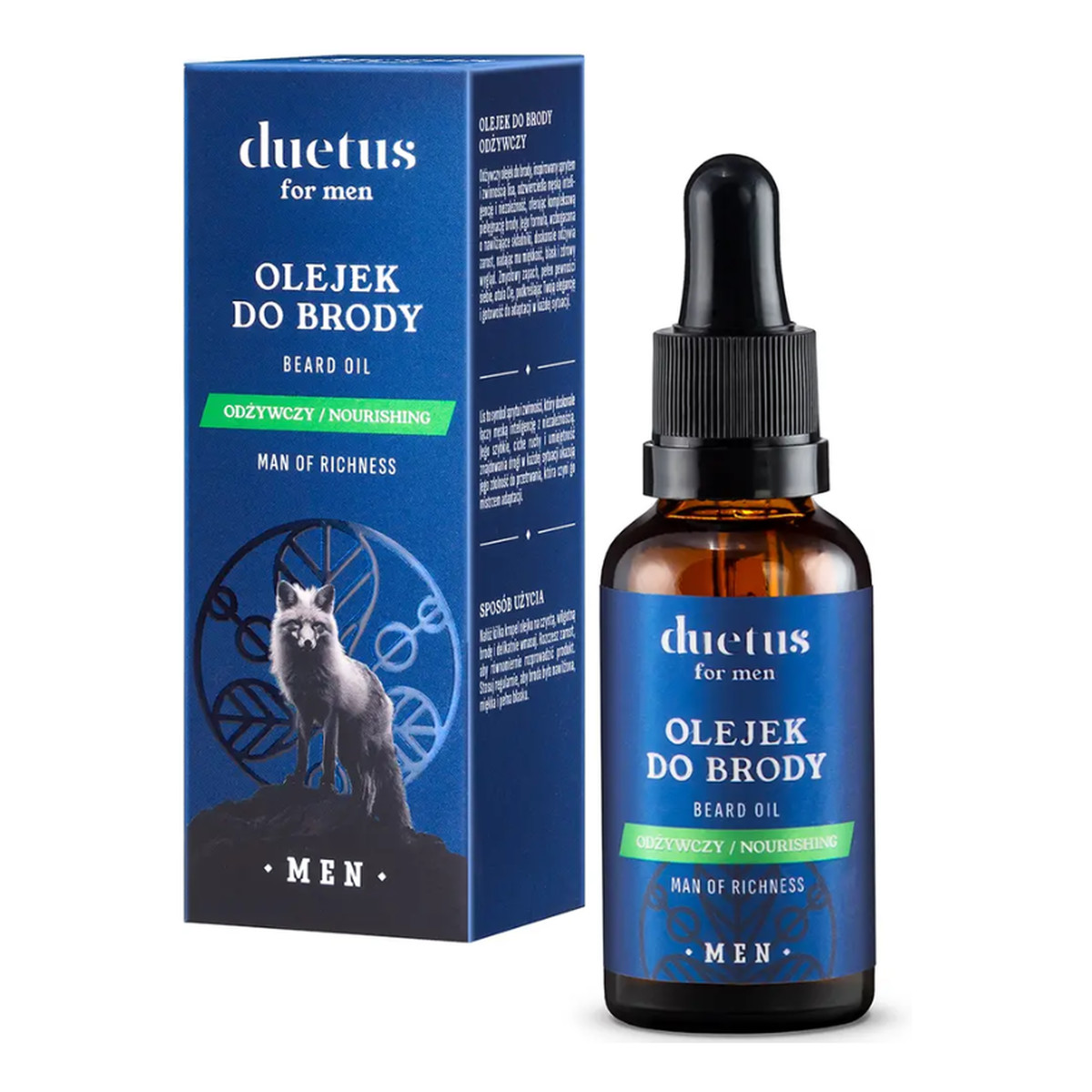 Duetus Olejek do brody Odżywczy 30ml