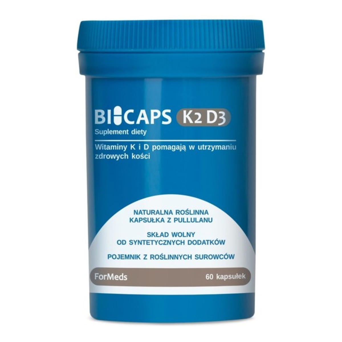 Formeds Bicaps K2 D3 suplement diety 60 kapsułek