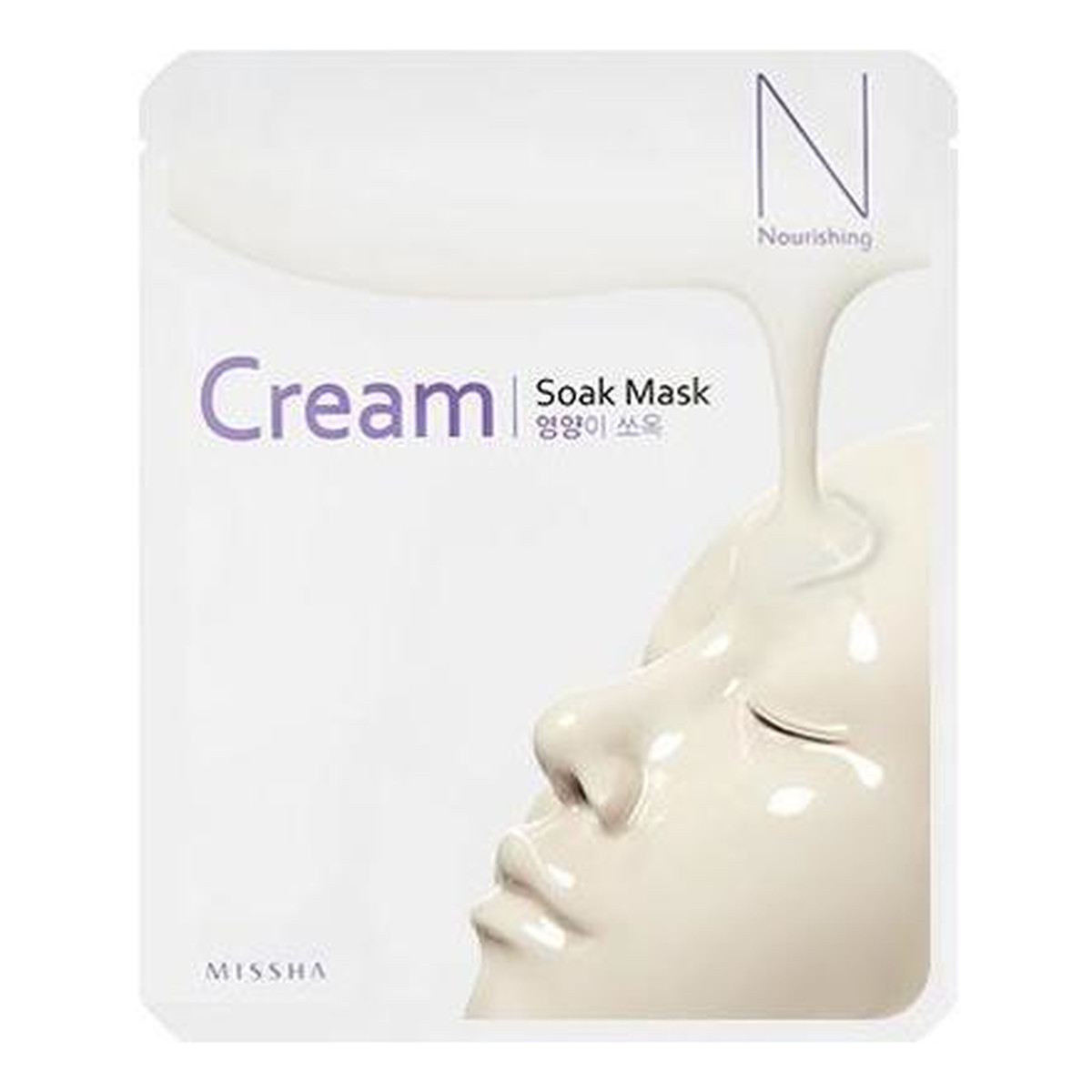 Missha Cream Soak Mask Nourishing Odżywcza Maseczka W Płachcie 23g