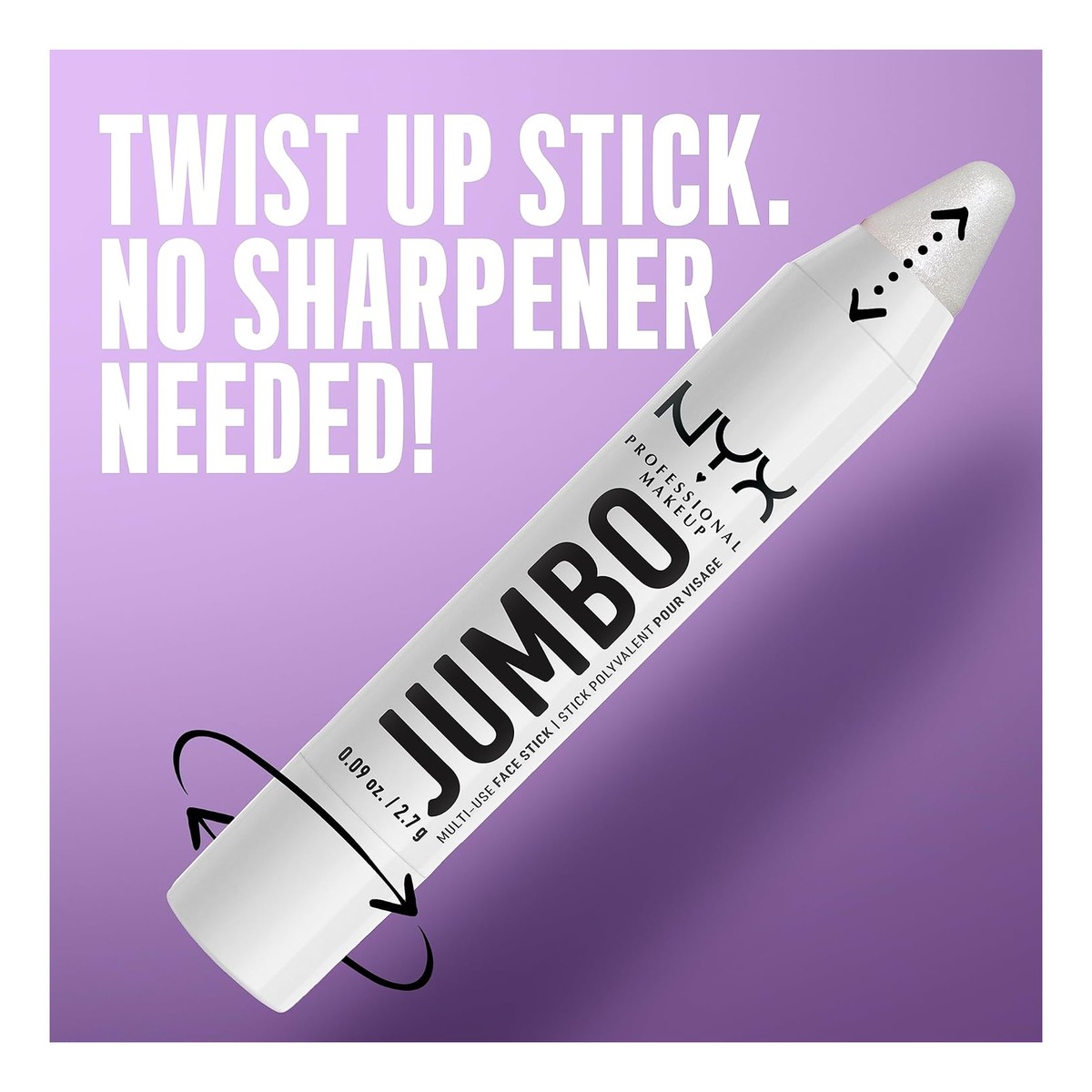 NYX Professional MakeUp Jumbo Rozświetlacz w sztyfcie do twarzy 2.7g