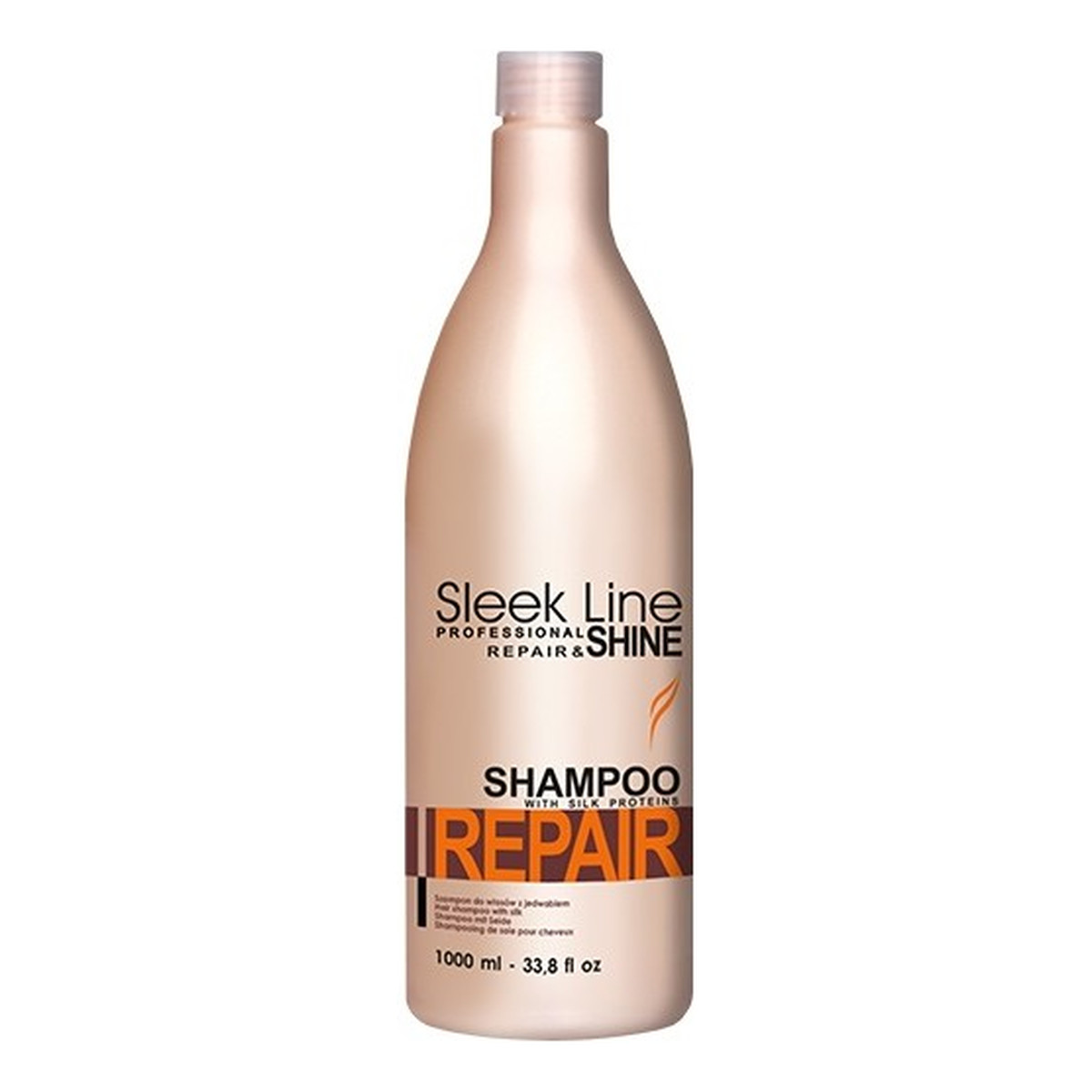 Stapiz Sleek Line Repair&Shine Szampon Do Włosów z Jedwabiem Do Włosów Zniszczonych i Suchych 1000ml