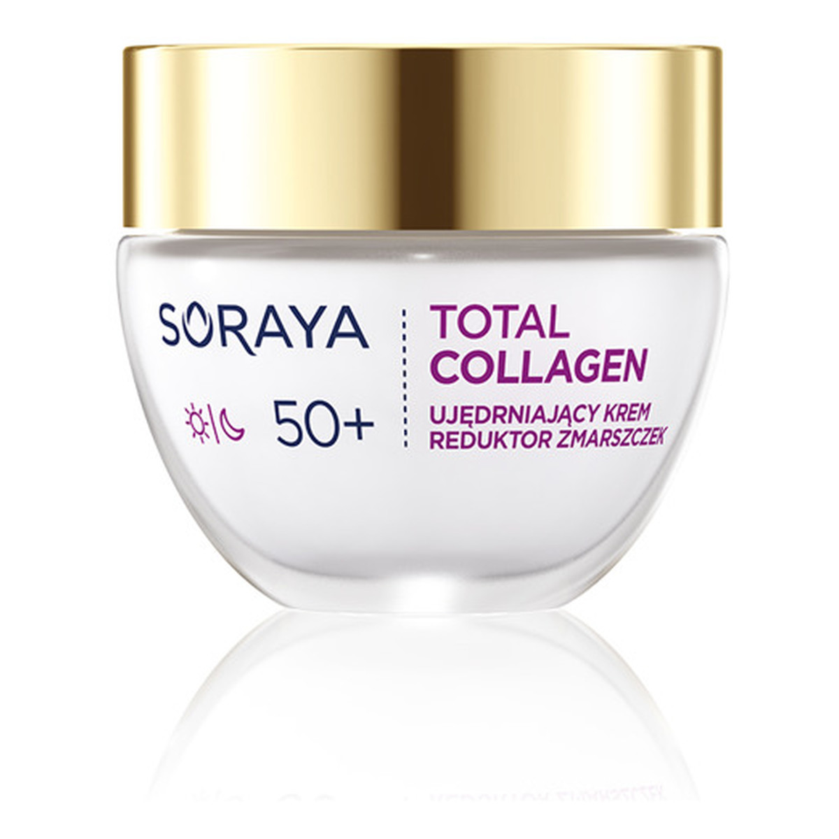 Soraya Total Collagen 50+ KREM DO TWARZY UJĘDRNIAJĄCY na dzień i noc 50ml