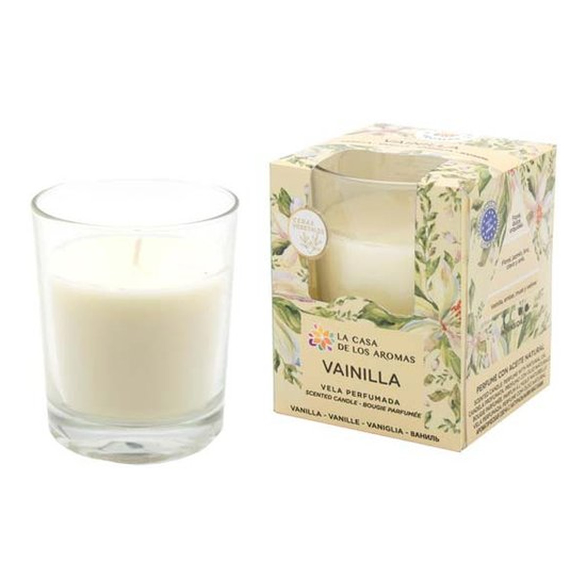 La Casa De Los Aromas Świeca zapachowa Wanilia 140g
