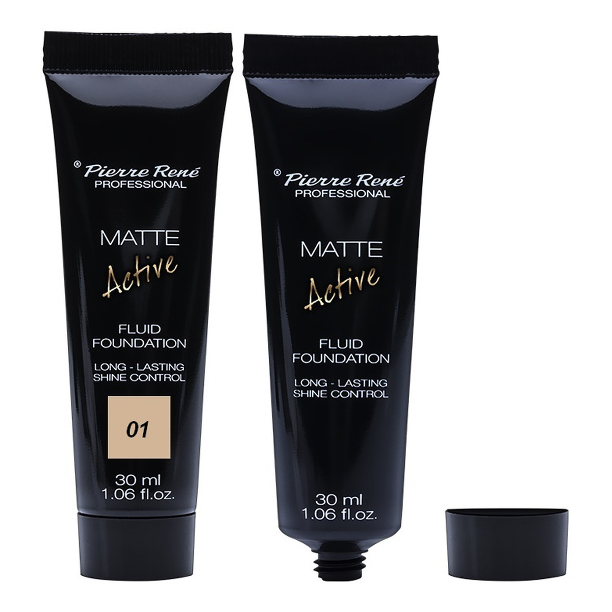 Pierre Rene Professional Matte Active Fluid Foundation podkład matujący do cery tłustej i mieszanej 30ml