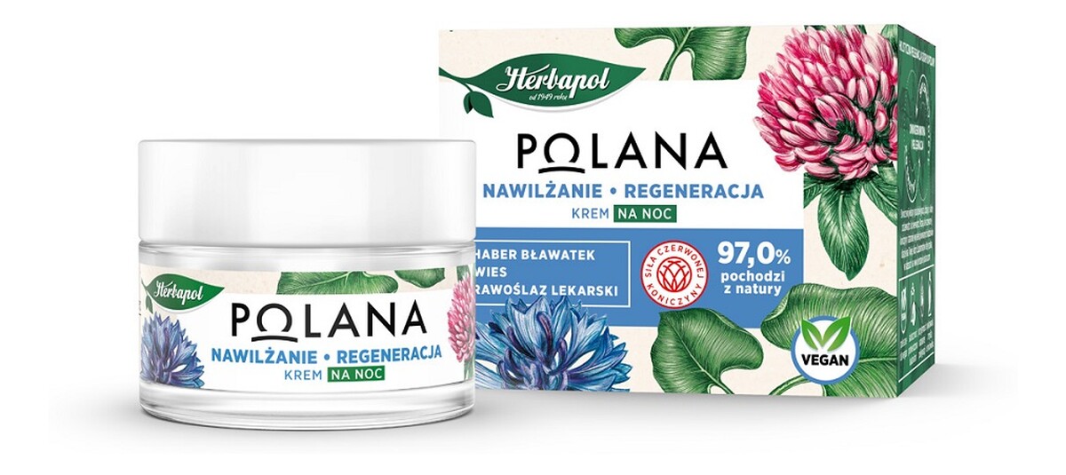 Nawilżanie i Regeneracja Krem do twarzy na noc