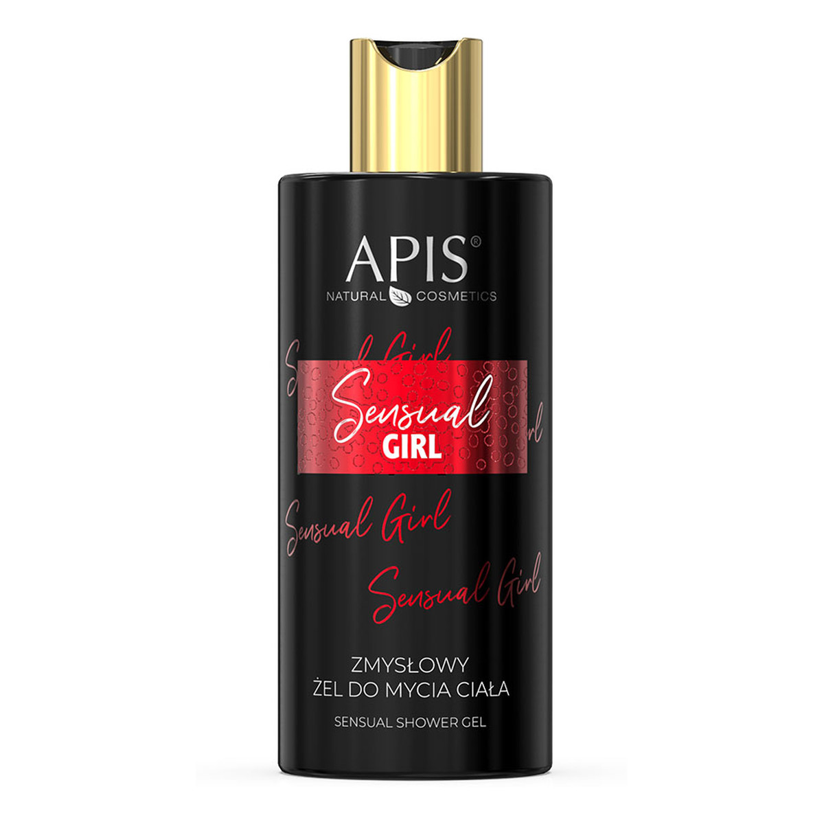 Apis Sensual Girl Zestaw świąteczny Nawilżający balsam do ciała 300ml + Zmysłowy żel do mycia ciała 300ml