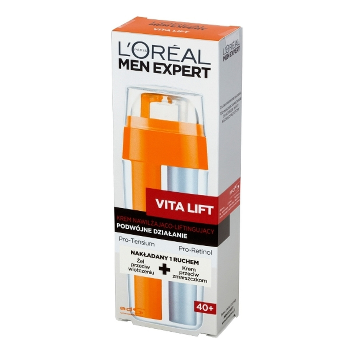 L'Oreal Paris Vita Lift Men Expert Krem Podwójna Kuracja 30ml