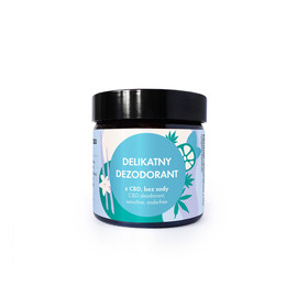 Delikatny dezodorant z CBD