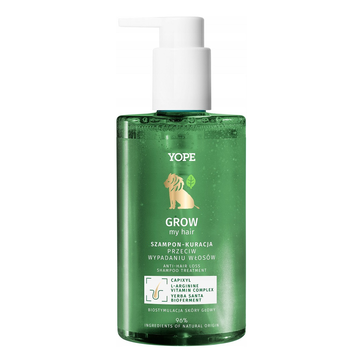 Yope Grow my hair szampon kuracja przeciw wypadaniu włosów 300ml