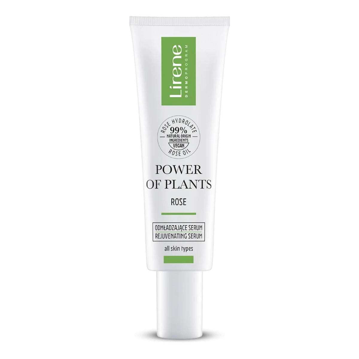 Lirene Power of Plants Odmładzające serum do twarzy Róża 30ml