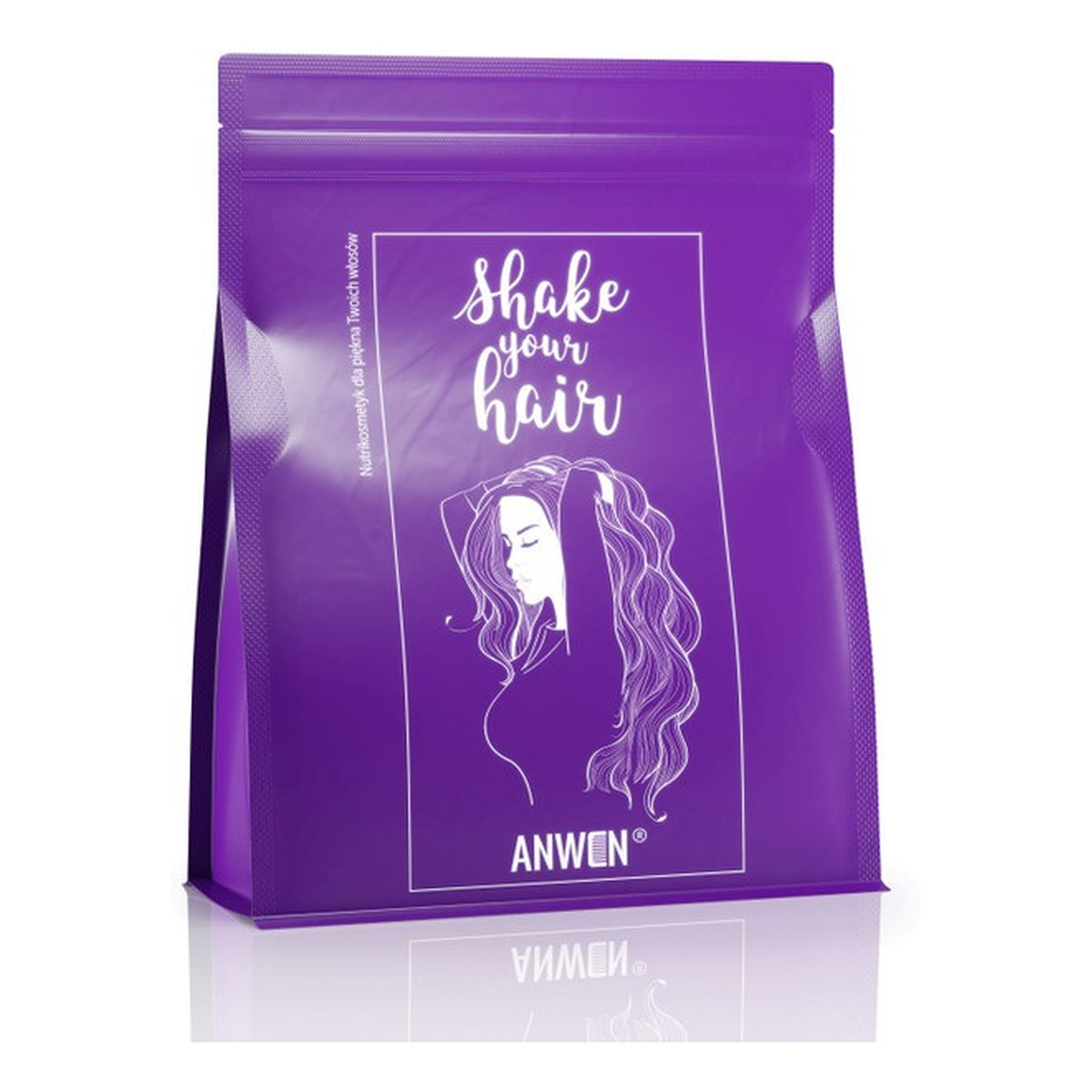 Anwen Shake your hair suplement diety dla zdrowych włosów opakowanie uzupełniające 360g