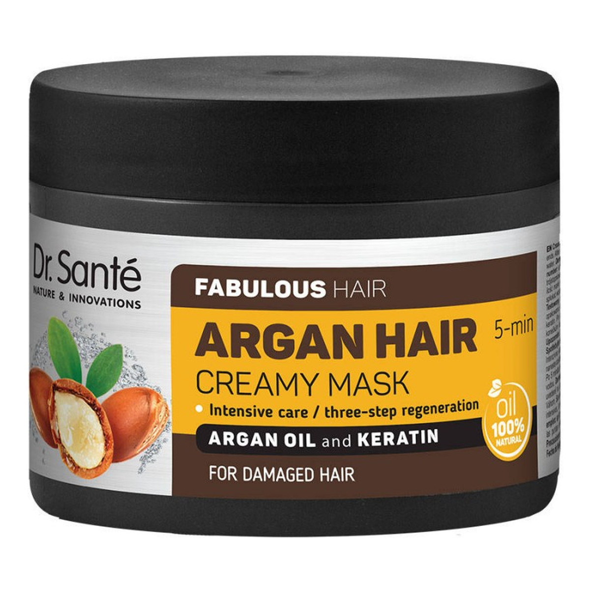Dr. Sante Argan Hair Maska do włosów z olejem arganowym i keratyną 300ml