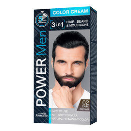Color Cream Farba do włosów 3in1 dla mężczyzn