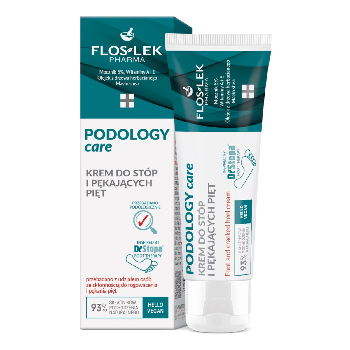 FlosLek Podology Care Krem do stóp i pękających pięt 40ml