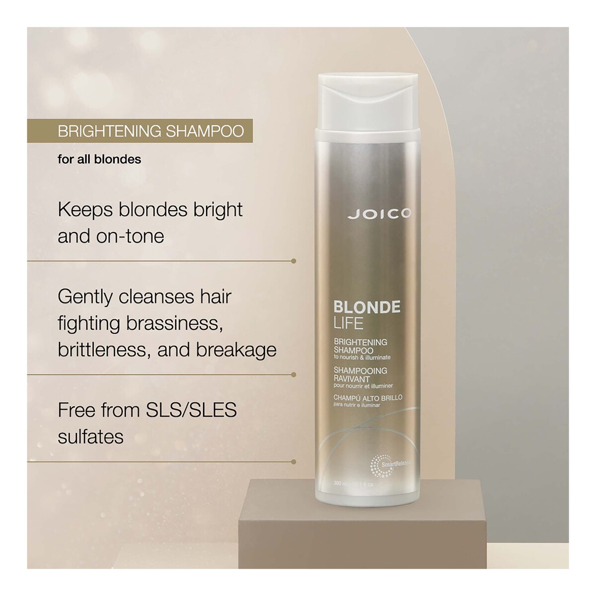 Joico Blonde Life Brightening Szampon do włosów Blond 300ml