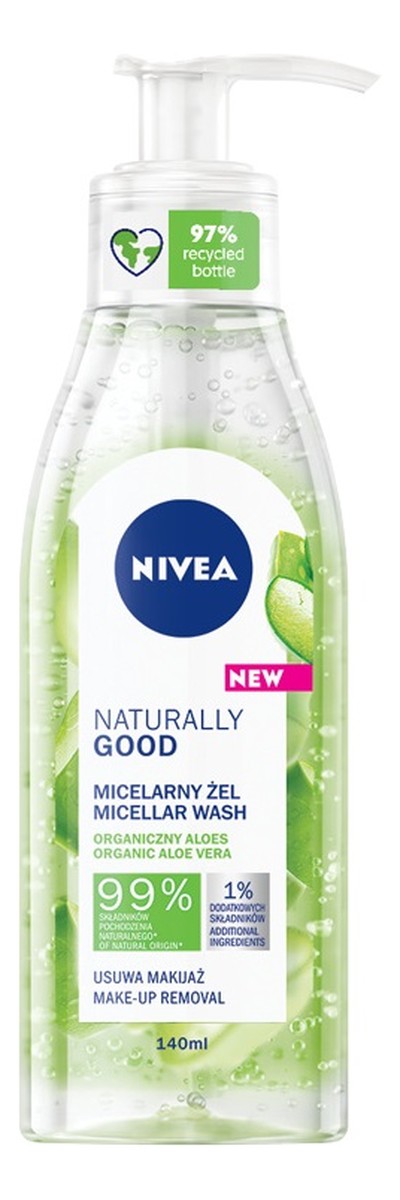 Micellar Wash Micelarny żel oczyszczający z organicznym aloesem