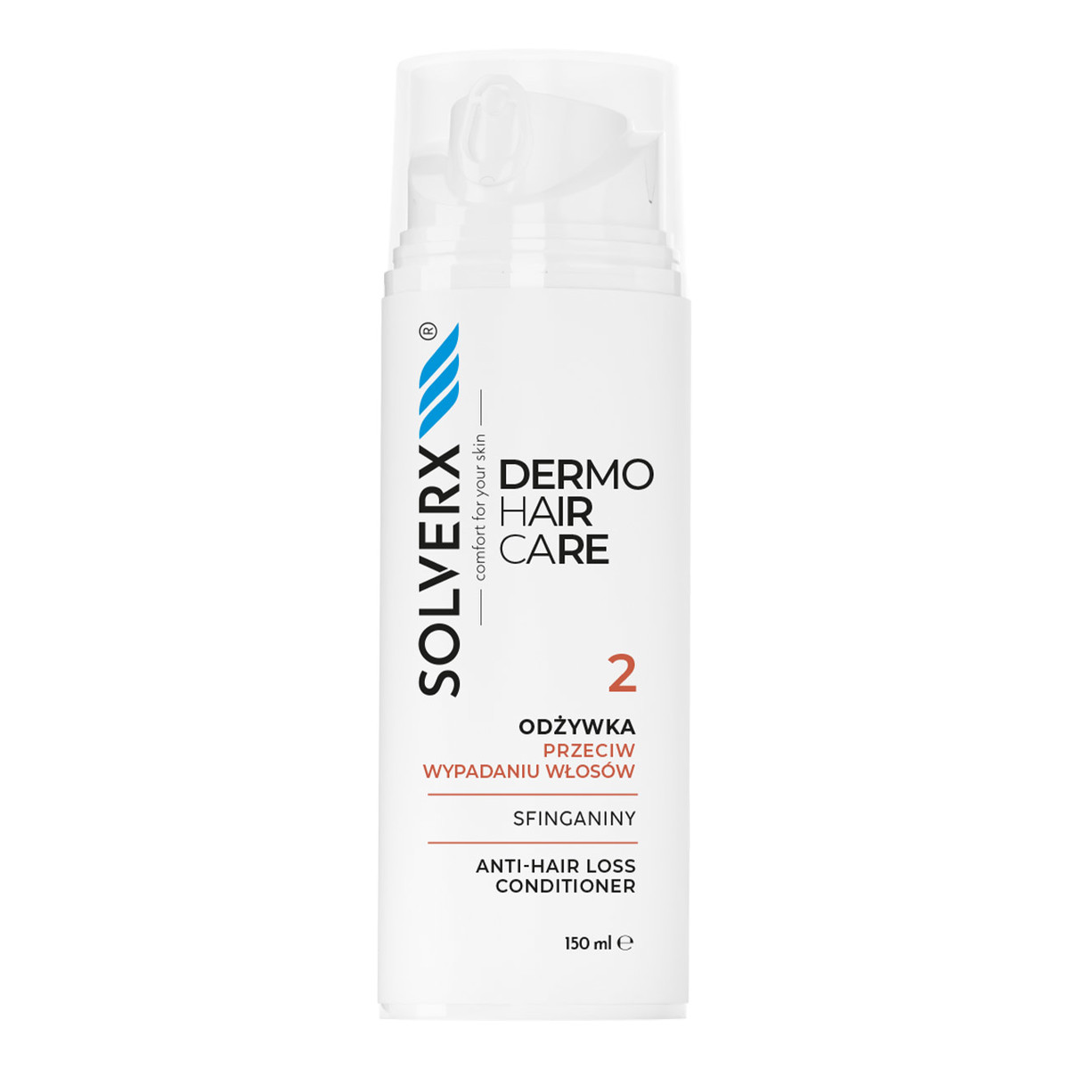 Solverx Dermohair Odżywka do włosów przeciw wypadaniu 150ml