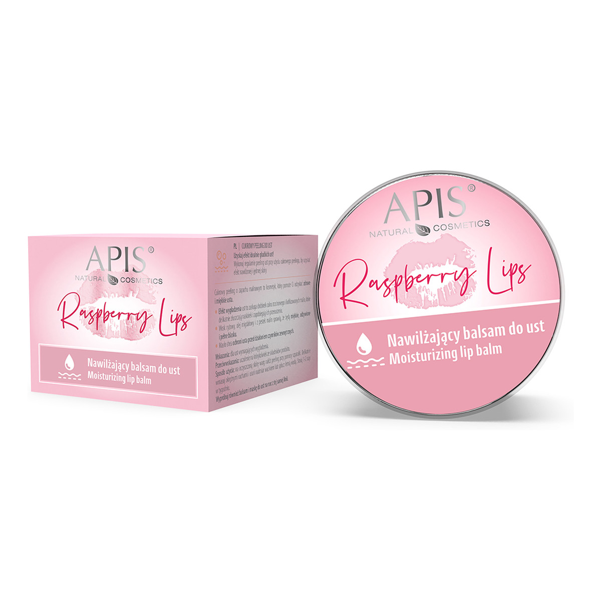 Apis Raspberry Lips Nawilżający balsam do ust 10ml