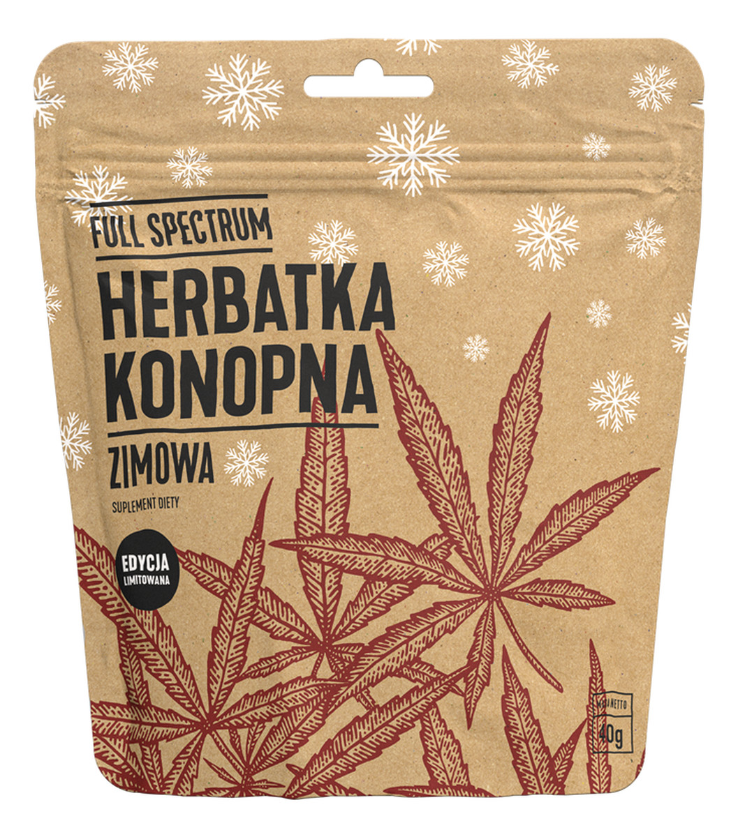 Herbatka konopna zimowa suplement diety