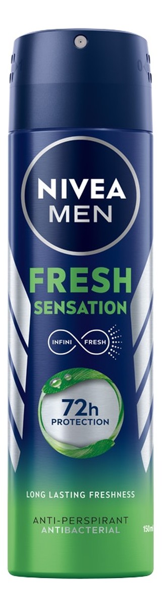 Men fresh sensation antyperspirant spray