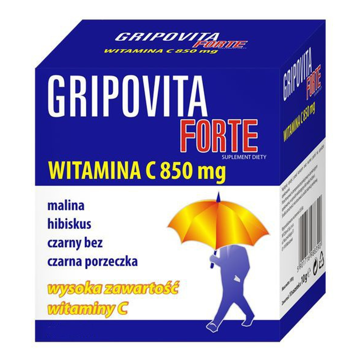 Gripovita Forte Suplement diety dla dorosłych 1 op. (10 sasz.)