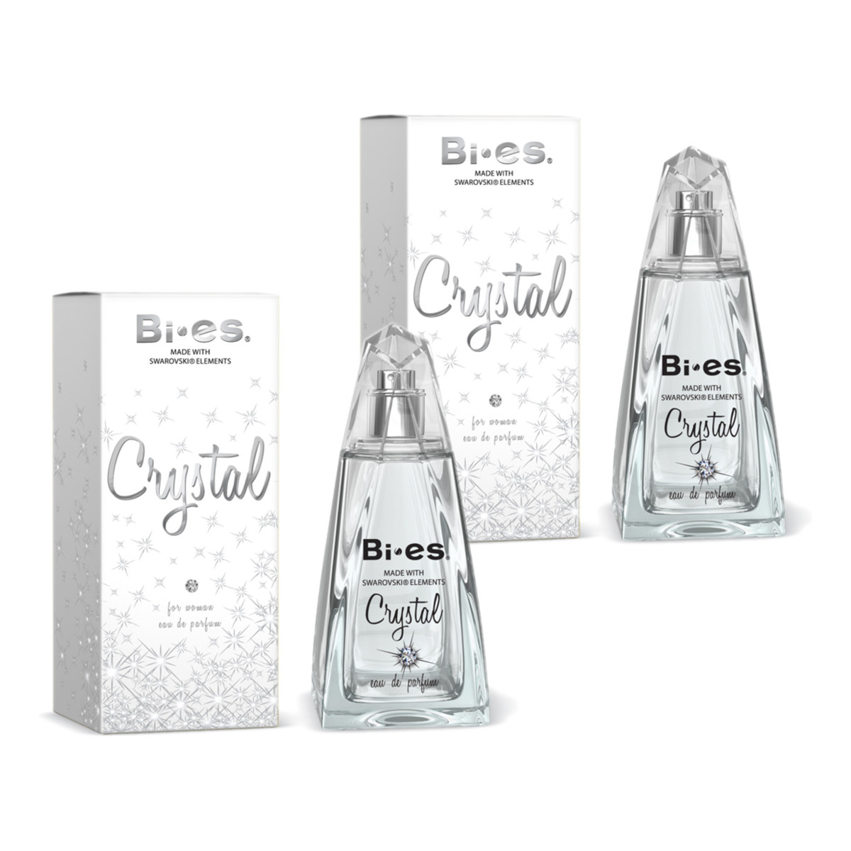 Bi-es Crystal Woda Perfumowana 100mlx2