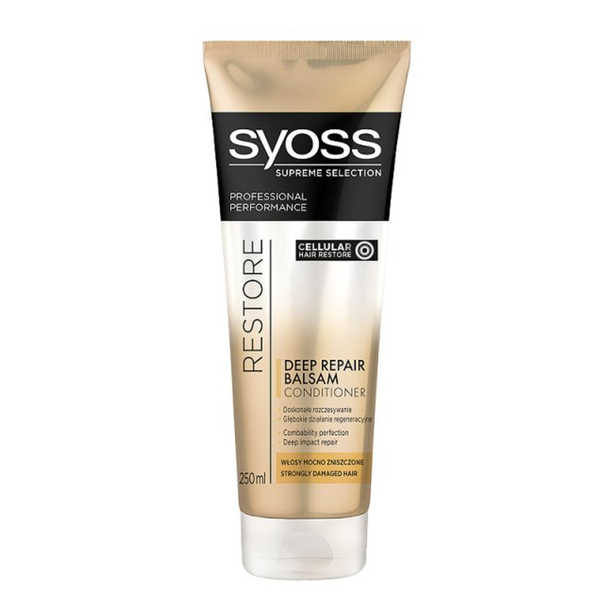 Syoss Supreme Selection Restore Balsam Do Włosów Regenerujący 250ml