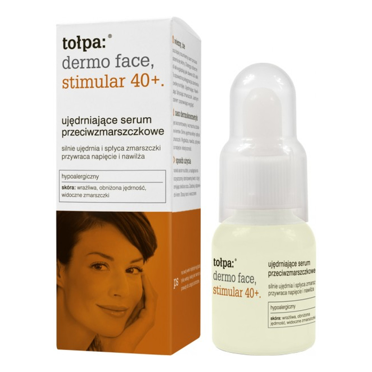 Tołpa Stimular 40+ Ujędrniające Serum Przeciwzmarszczkowe 25ml