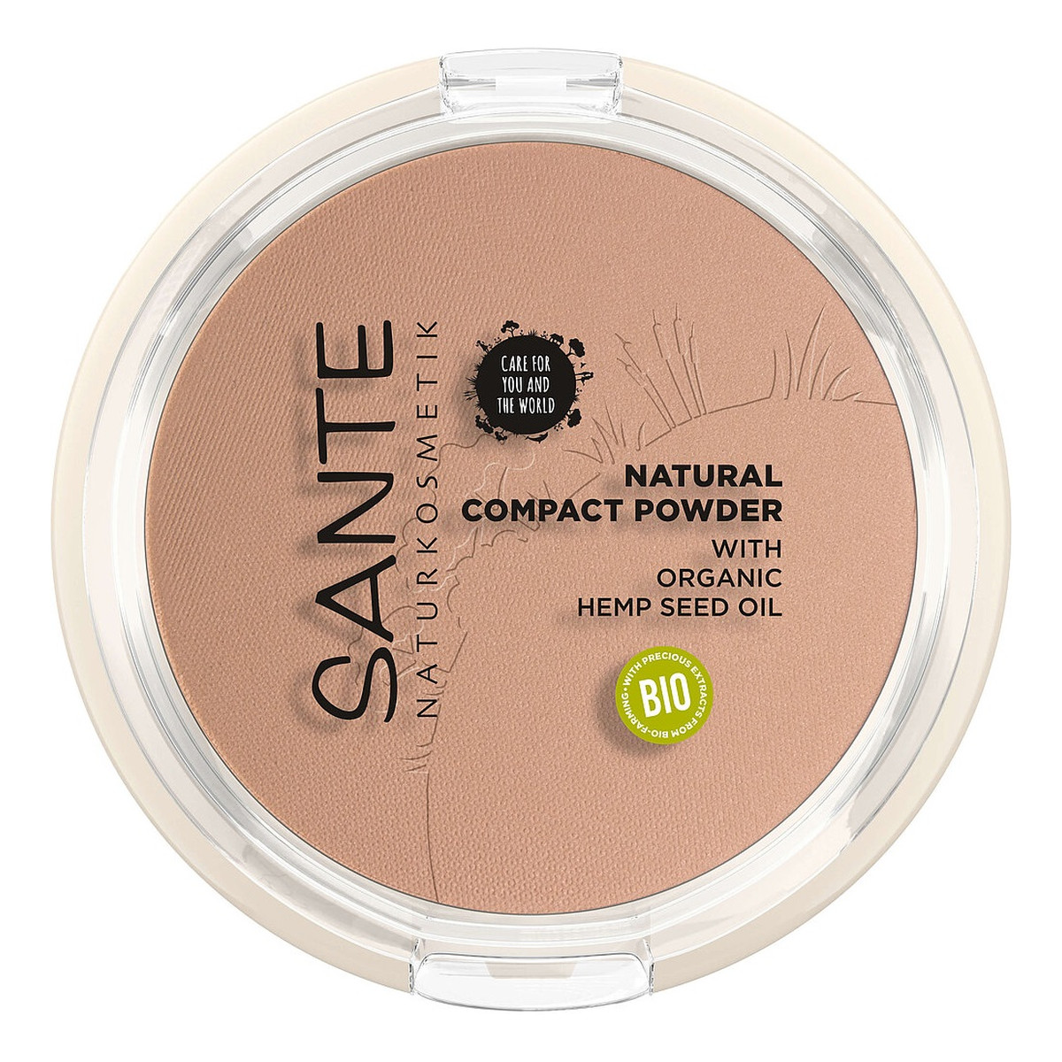 Sante Natural Compact Powder Naturalny puder prasowany 9g