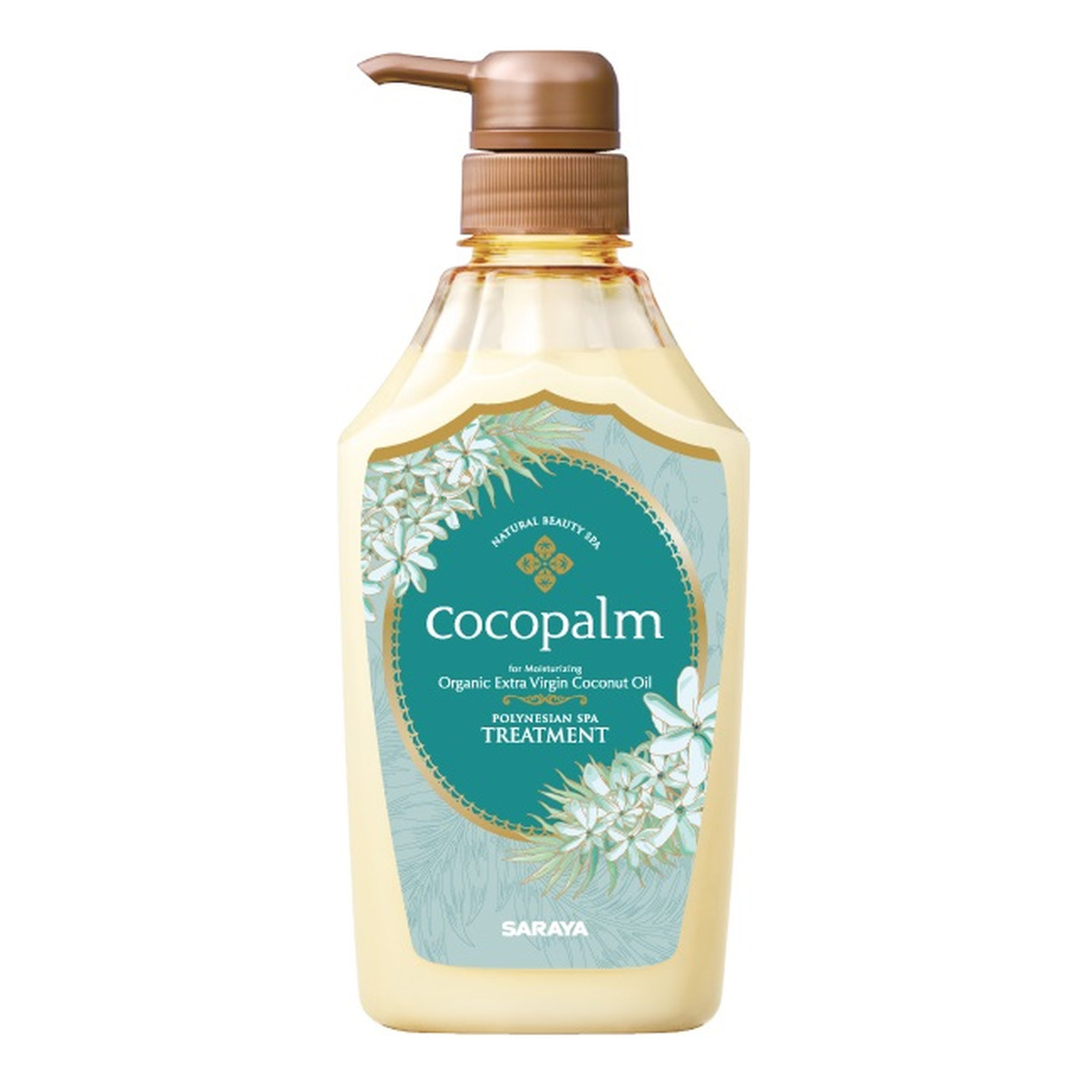 CocoPalm Polynesian Spa Treatment Odżywka do włosów z organicznym olejem kokosowym i keratyną 600ml