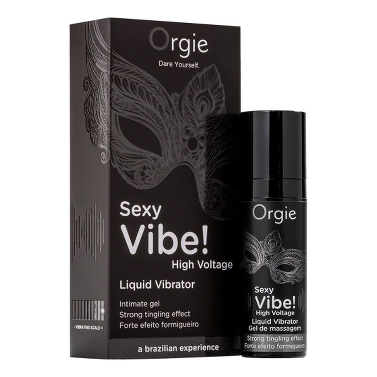Orgie Sexy Vibe! Liquid Vibrator High Voltage wibrujący Żel stymulujący 15ml