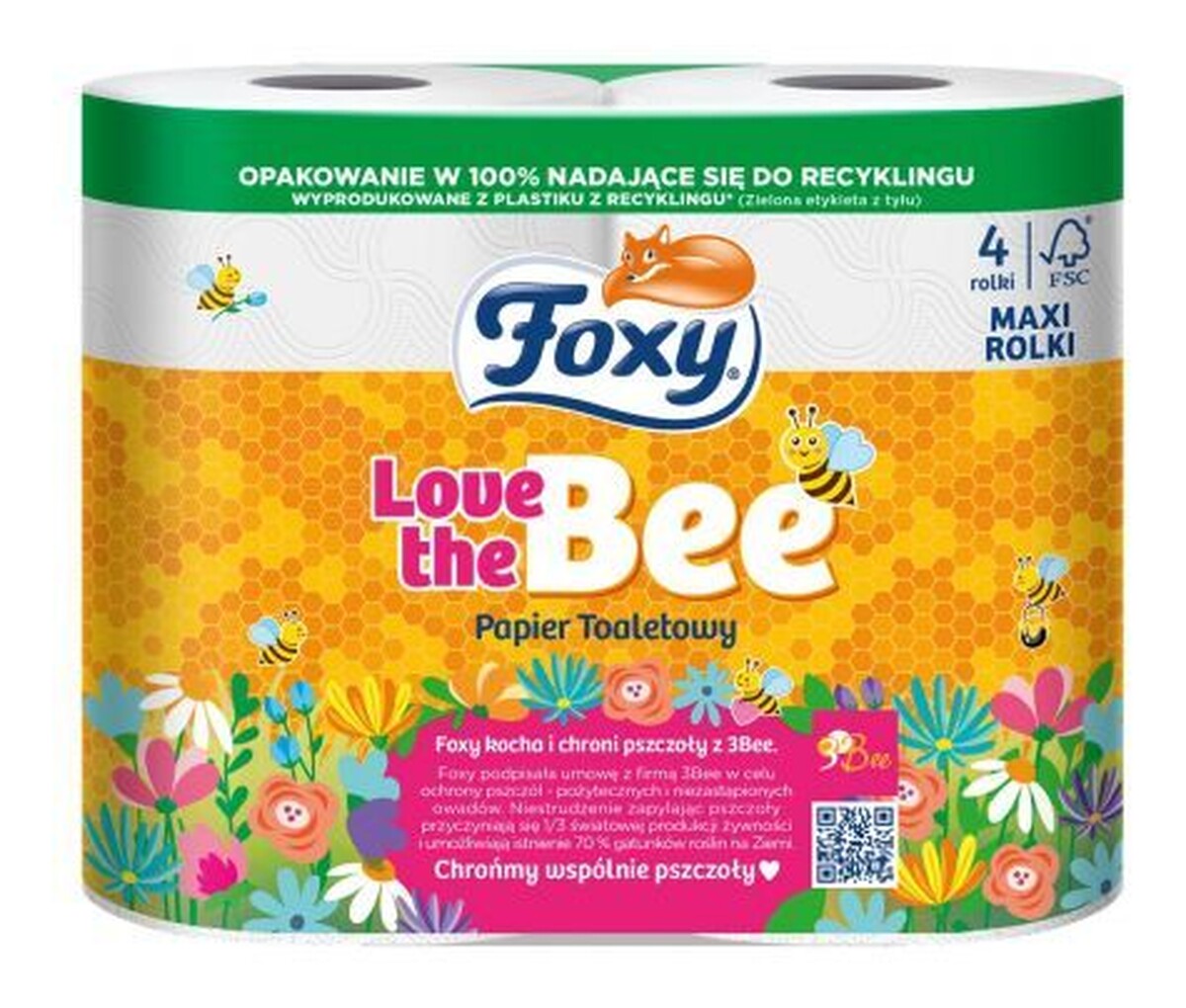 Papier toaletowy Love the Bee