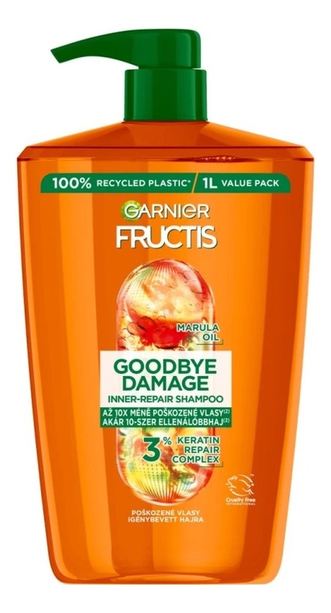Goodbye Damage szampon odbudowujący do włosów bardzo zniszczonych