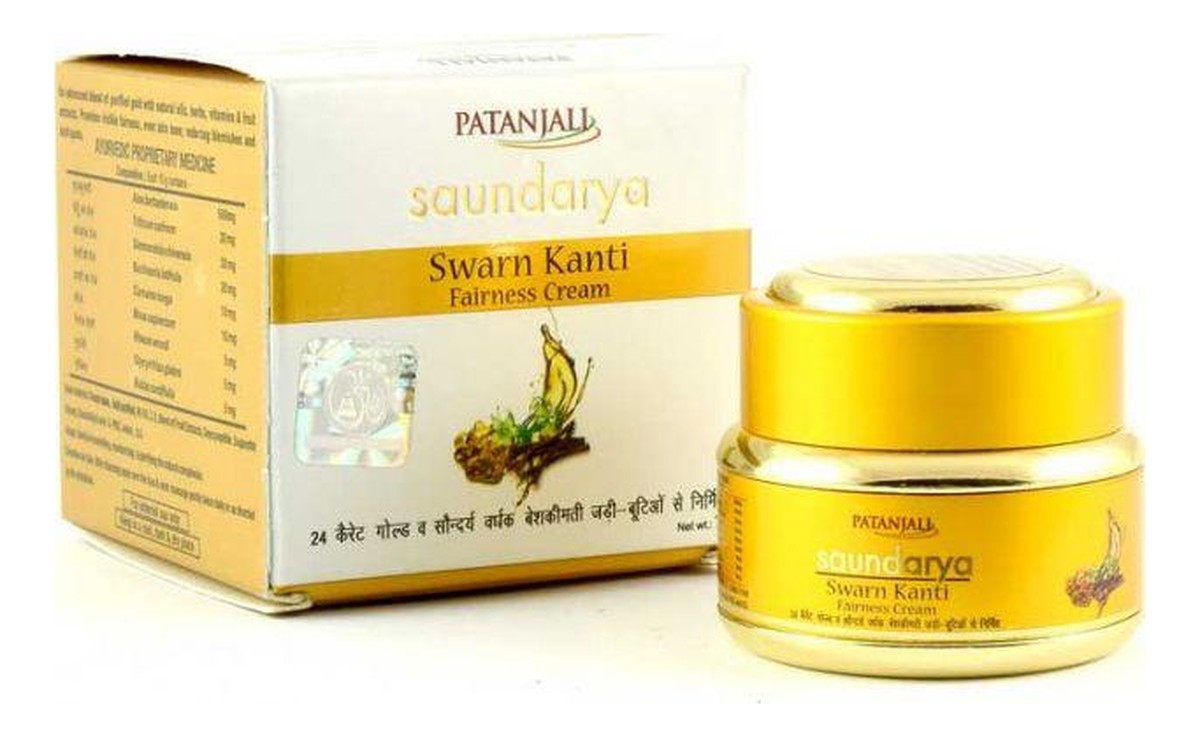 Luksusowy krem wygładzający Saundarya Swarn Kanti na przebarwienia cery