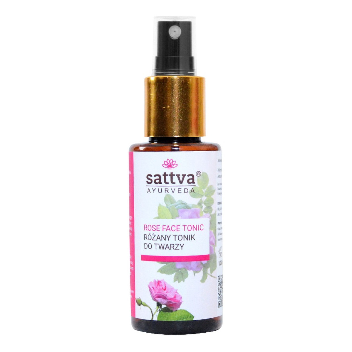 Sattva Rose Face Tonic Woda różana 100ml