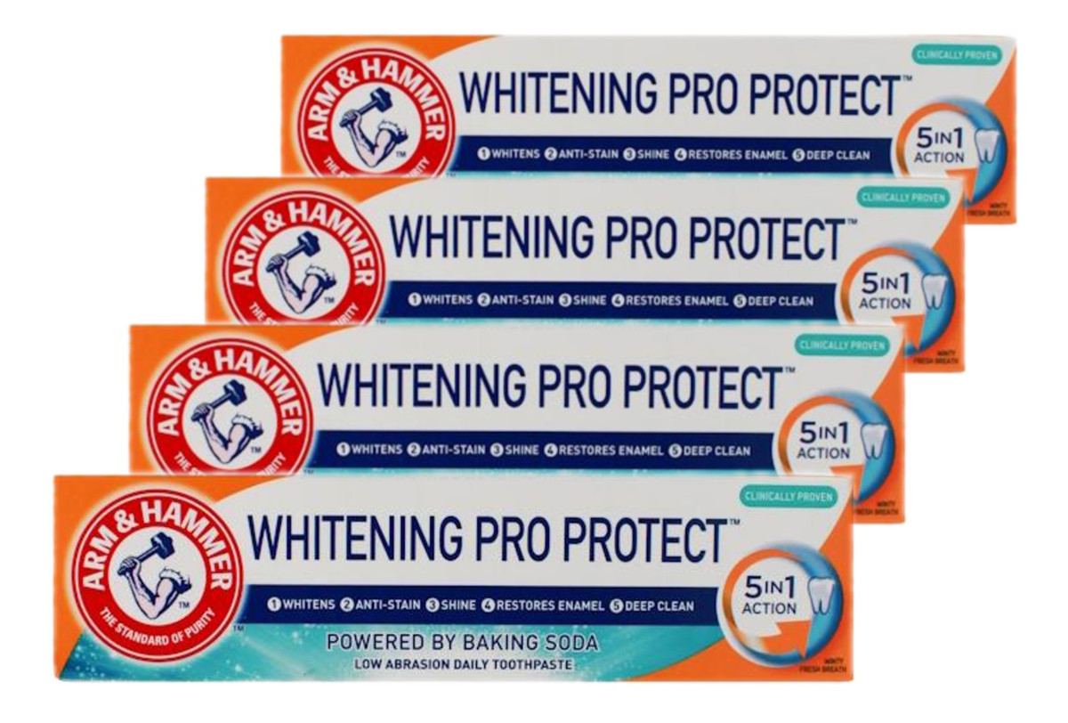 Pasta do zębów wybielająca 4x75ml