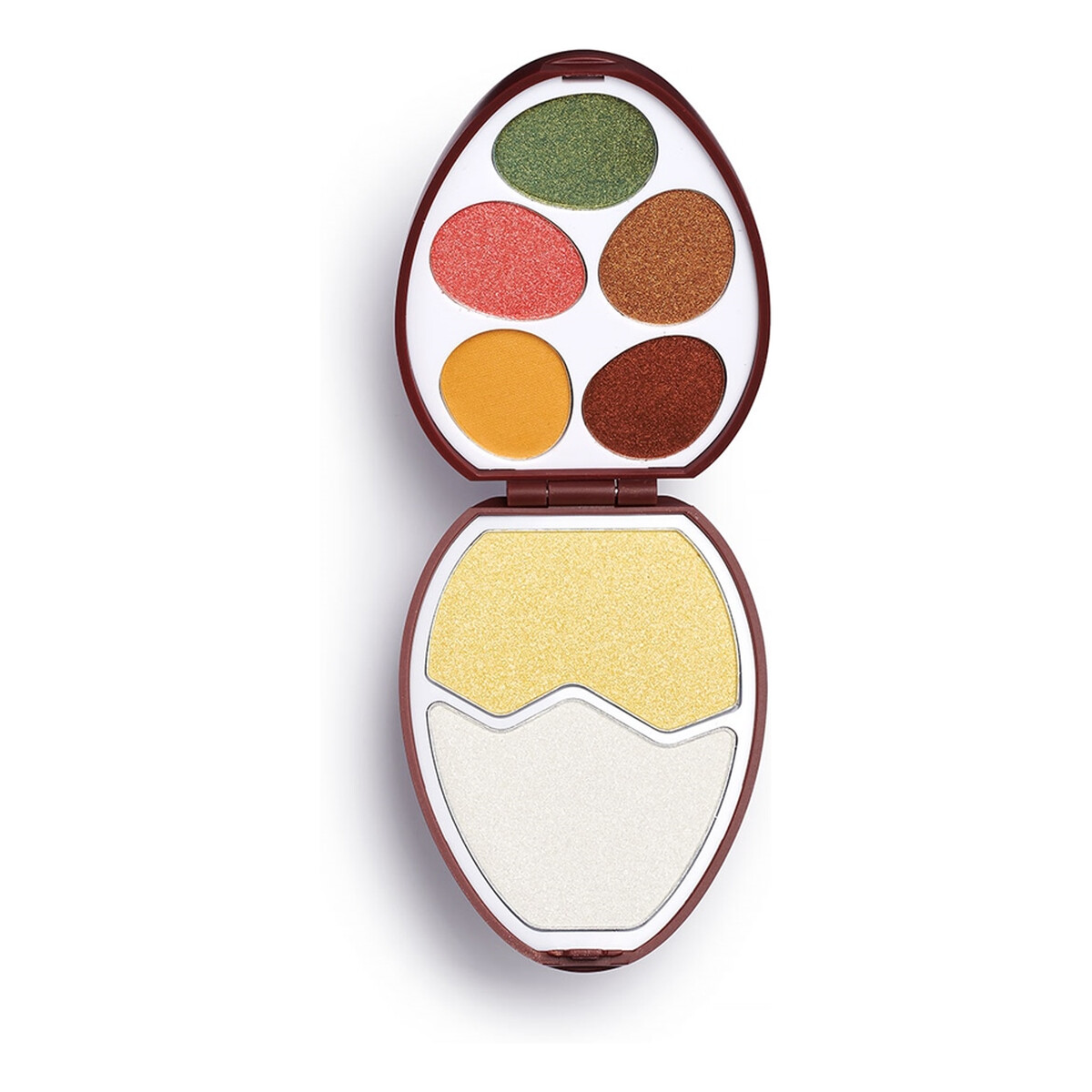 Makeup Revolution I Heart Revolution Easter Egg Zestaw do makijażu (cienie+rozświetlacze) Chocolate