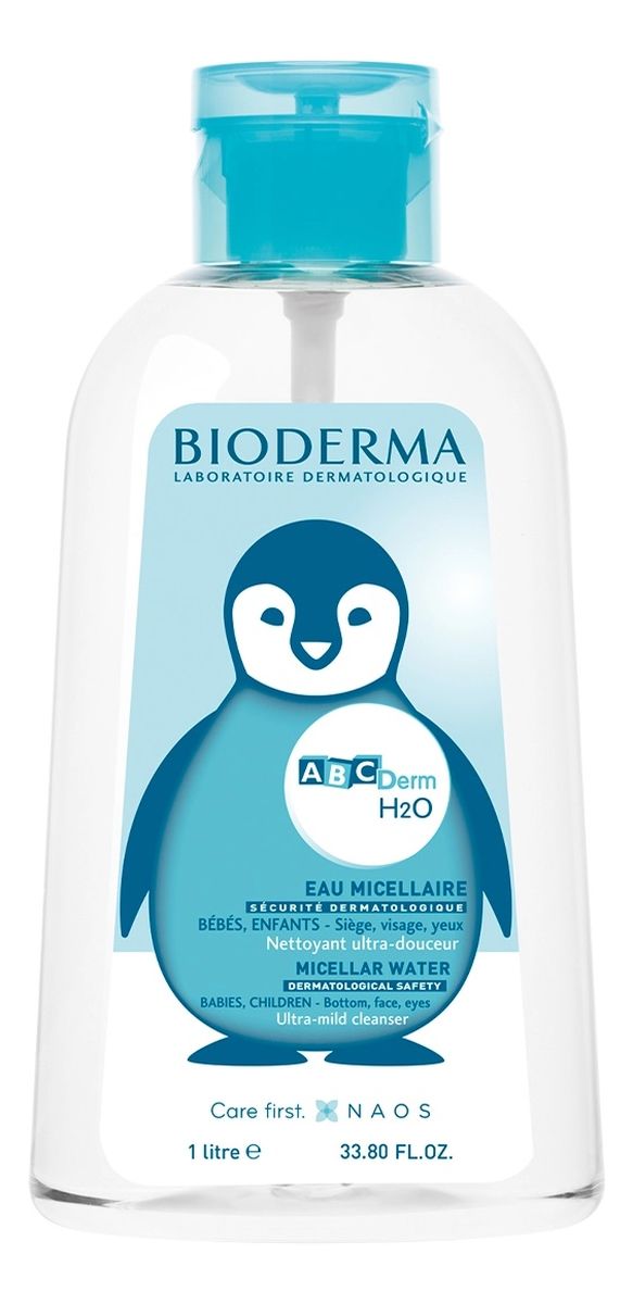 ABC Derm H2O płyn micelarny do oczyszczania skóry niemowląt i dzieci