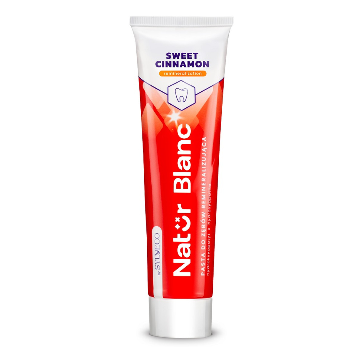 Sylveco Natur blanc remineralizująca pasta do zębów sweet cinnamon 100ml
