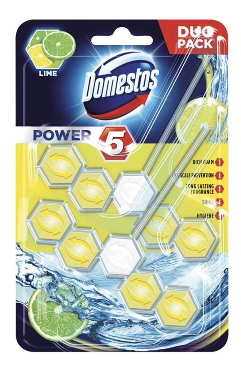 Kostka WC Duo Zawieszka Lime