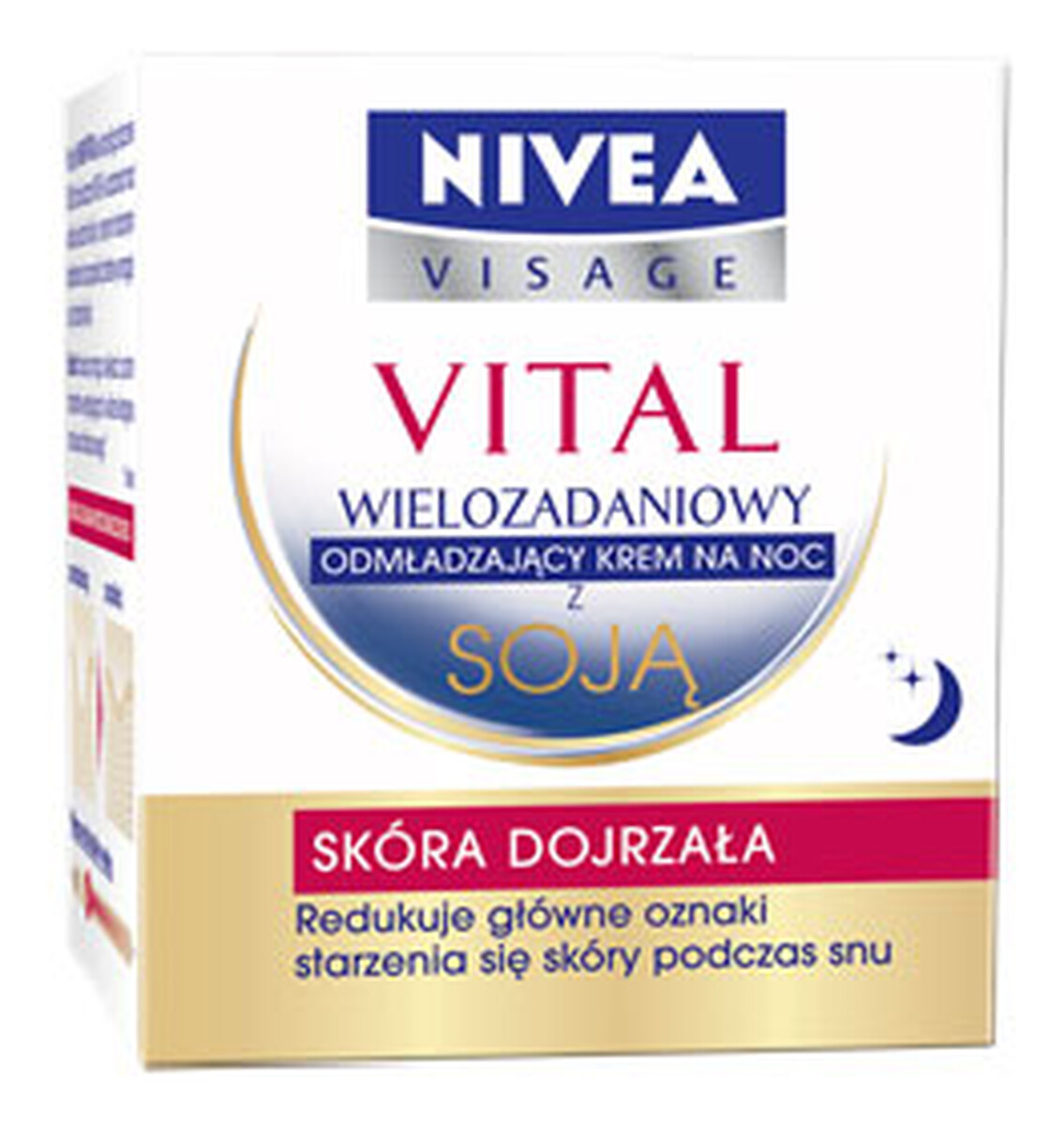 Wielozadaniowy Krem Odmładzający Na Noc z Soją