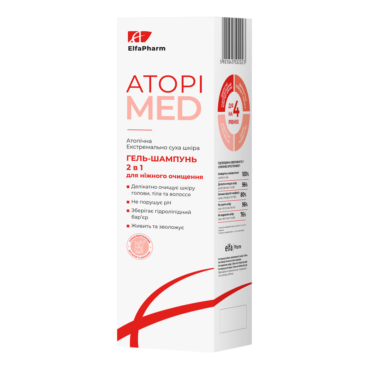 ELFA PHARM Atopi Med Szampon i żel pod prysznic 2w1 400ml