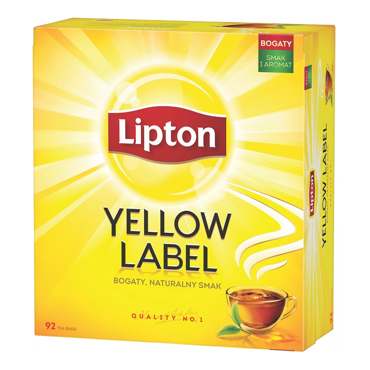 Lipton Yellow Label herbata czarna 92 torebki 184g