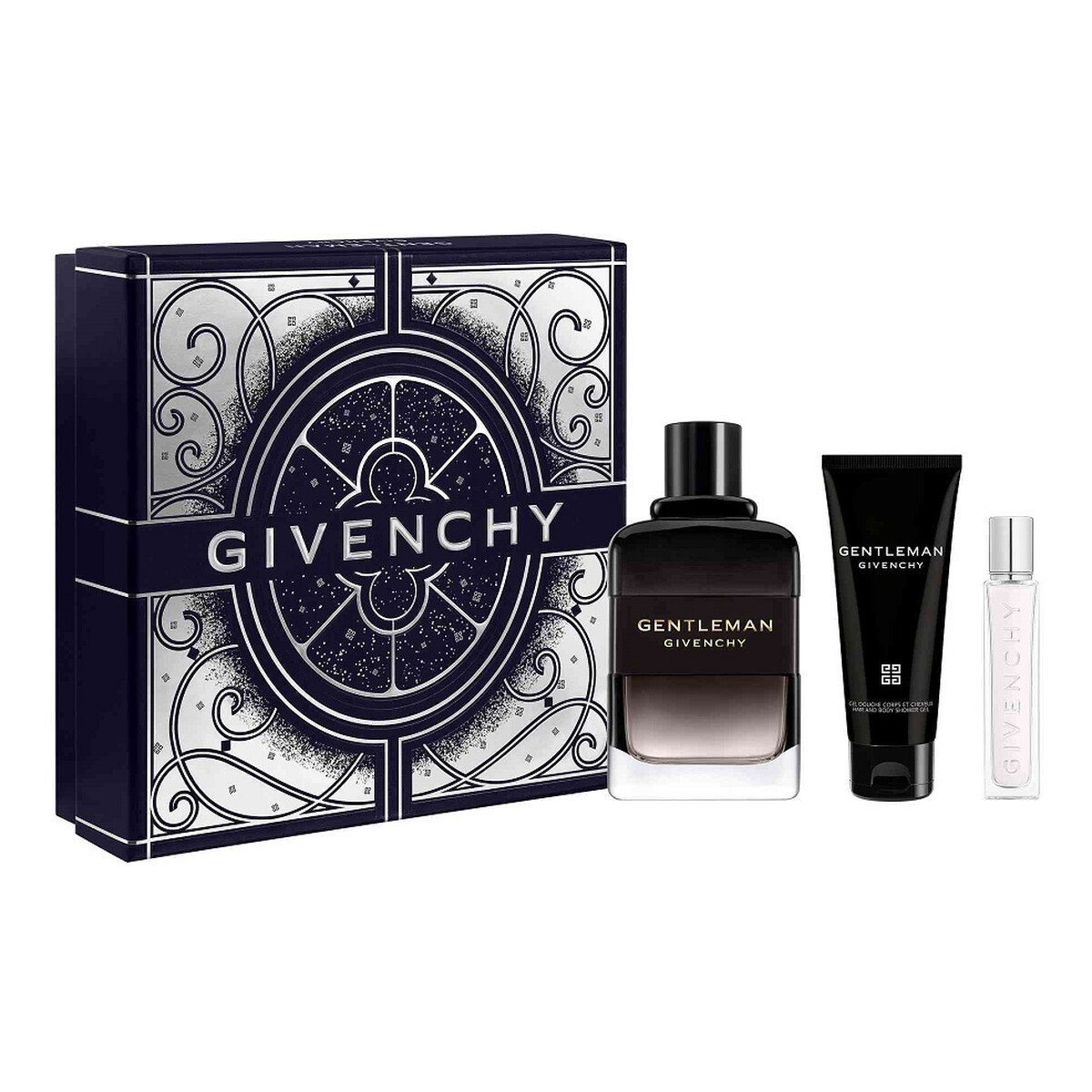Givenchy Gentleman Boisee Zestaw woda perfumowana spray 100ml + żel pod prysznic 75ml + woda perfumowana spray 12.5ml