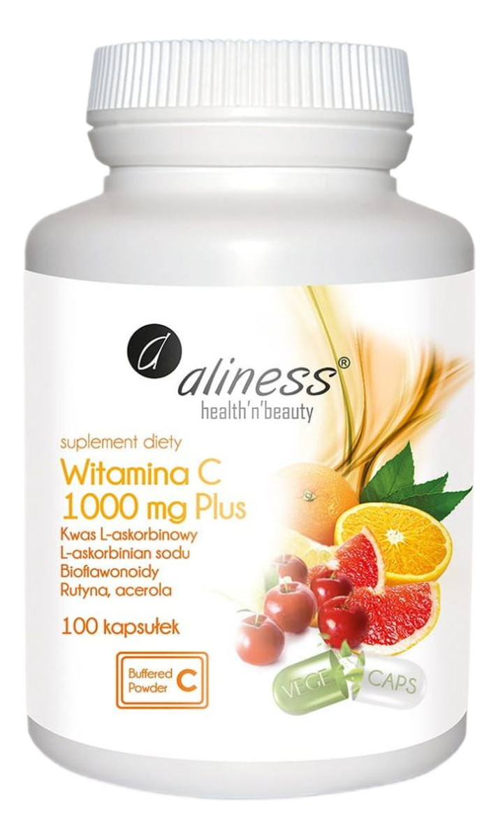 Witamina c 1000 mg plus suplement diety 100 kapsułek