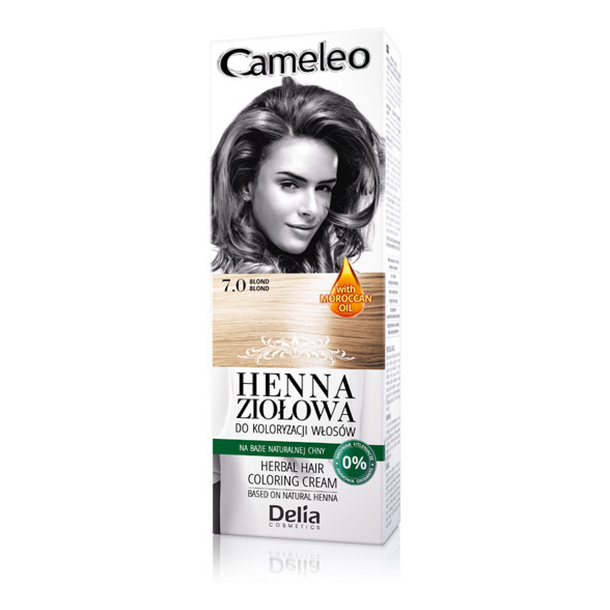 Cameleo Henna Creme Ziołowa Henna Do Koloryzacji Włosów
