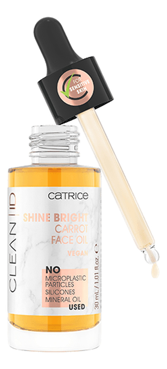 Clean ID Shine Bright Carrot Face Oil Olejek do twarzy