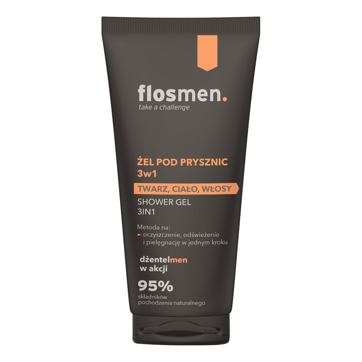 FlosLek Flosmen Żel pod prysznic 3w1 225ml