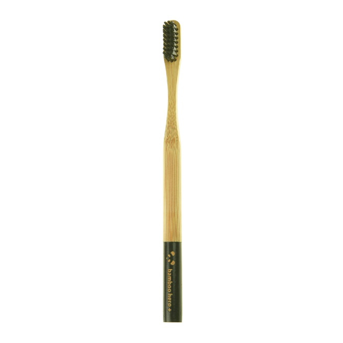 Bamboo Hero Bambusowa szczoteczka do zębów premium miękka czarna